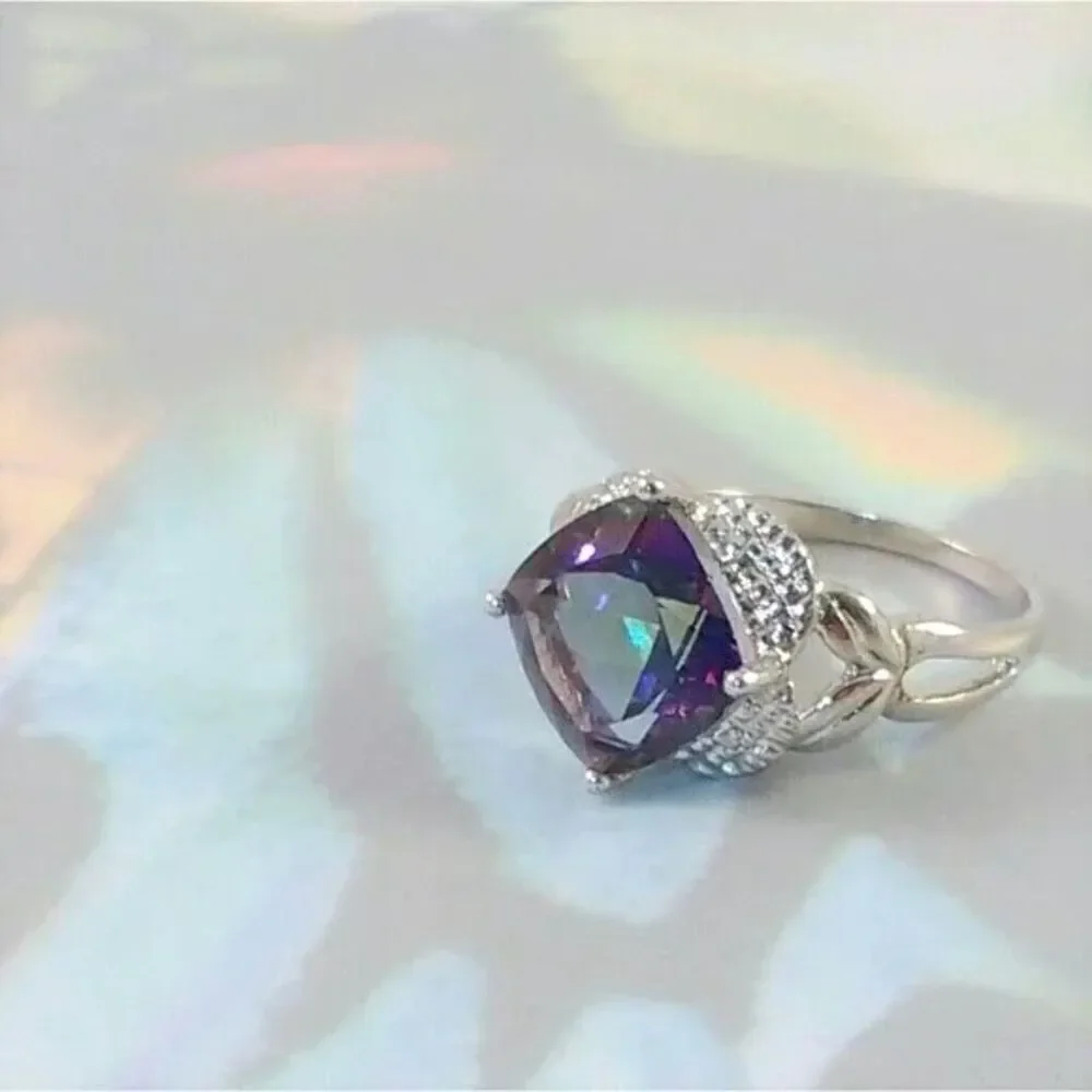 Source Unknown iridescent surface